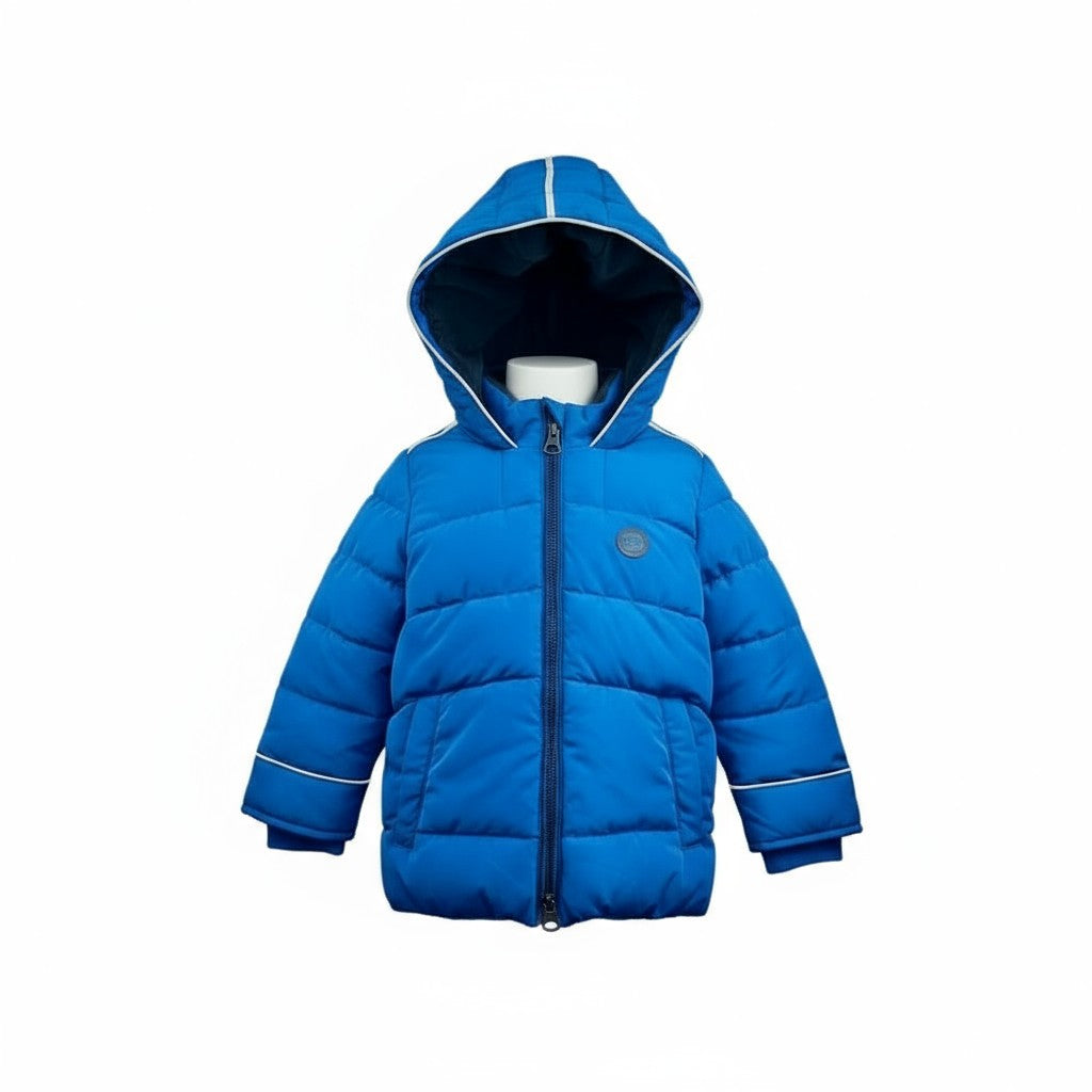 Doudoune à capuche Bleu image 0