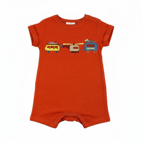 Barboteuse Garçon - Paprika image 0