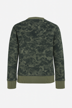 Sweat col rond Garçon - Vert image 1