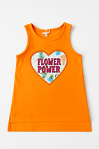 Débardeur orange fille image 0