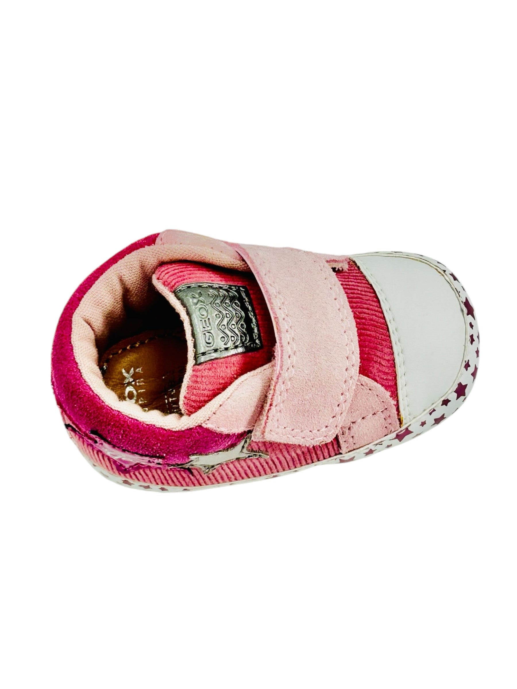 Chaussons bébé fille GEOX - Rose image 3