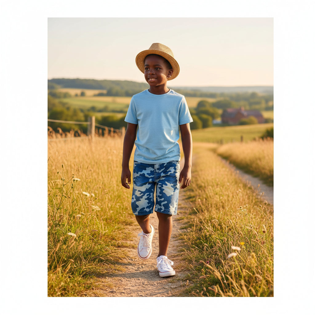 Short Garçon - Bleu image 1