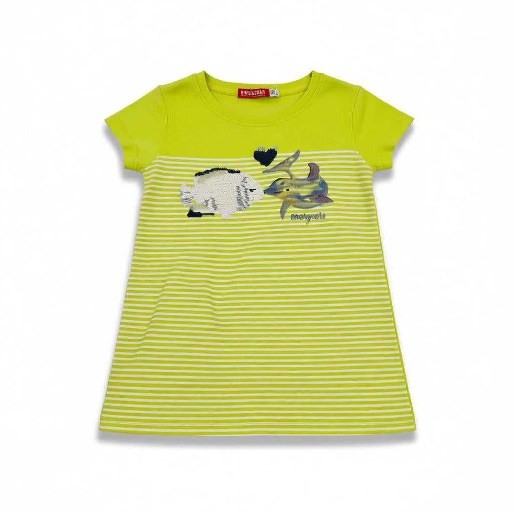 T-shirt Fille - Vert image 0