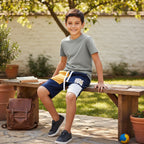 Short Garçon Noir - Orange image 1