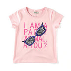 T-shirt manche courte Fille - Rose image 0