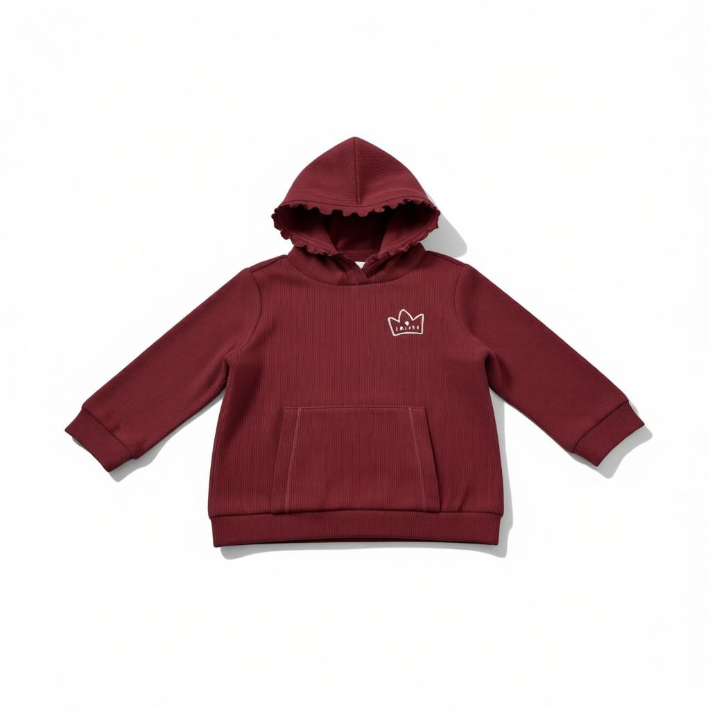 Pull à capuche Mixte - Marron image 1