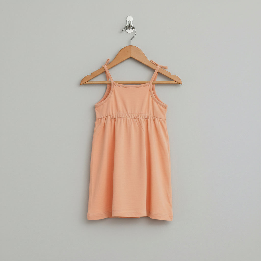 Mini Robe Fille - Orange image 1