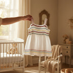 Mini robe Fille - Blanc image 0