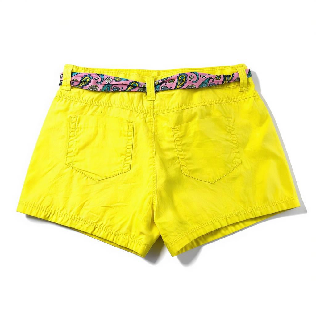 Mini short Fille - Jaune image 1