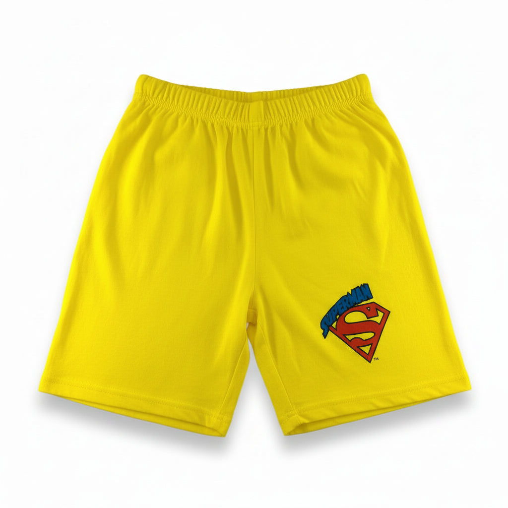 Short spiderman Garçon jaune image 0