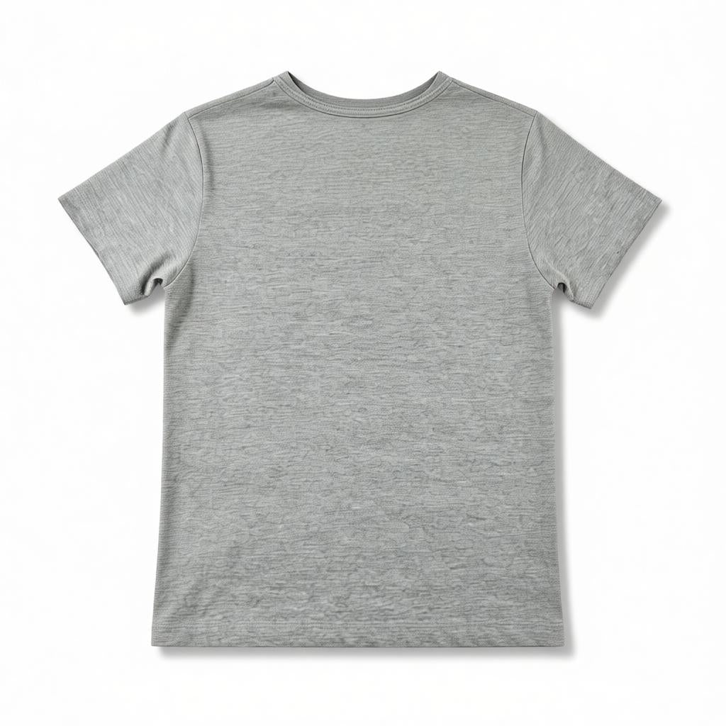 T-shirt Garçon manche courte - Gris image 1