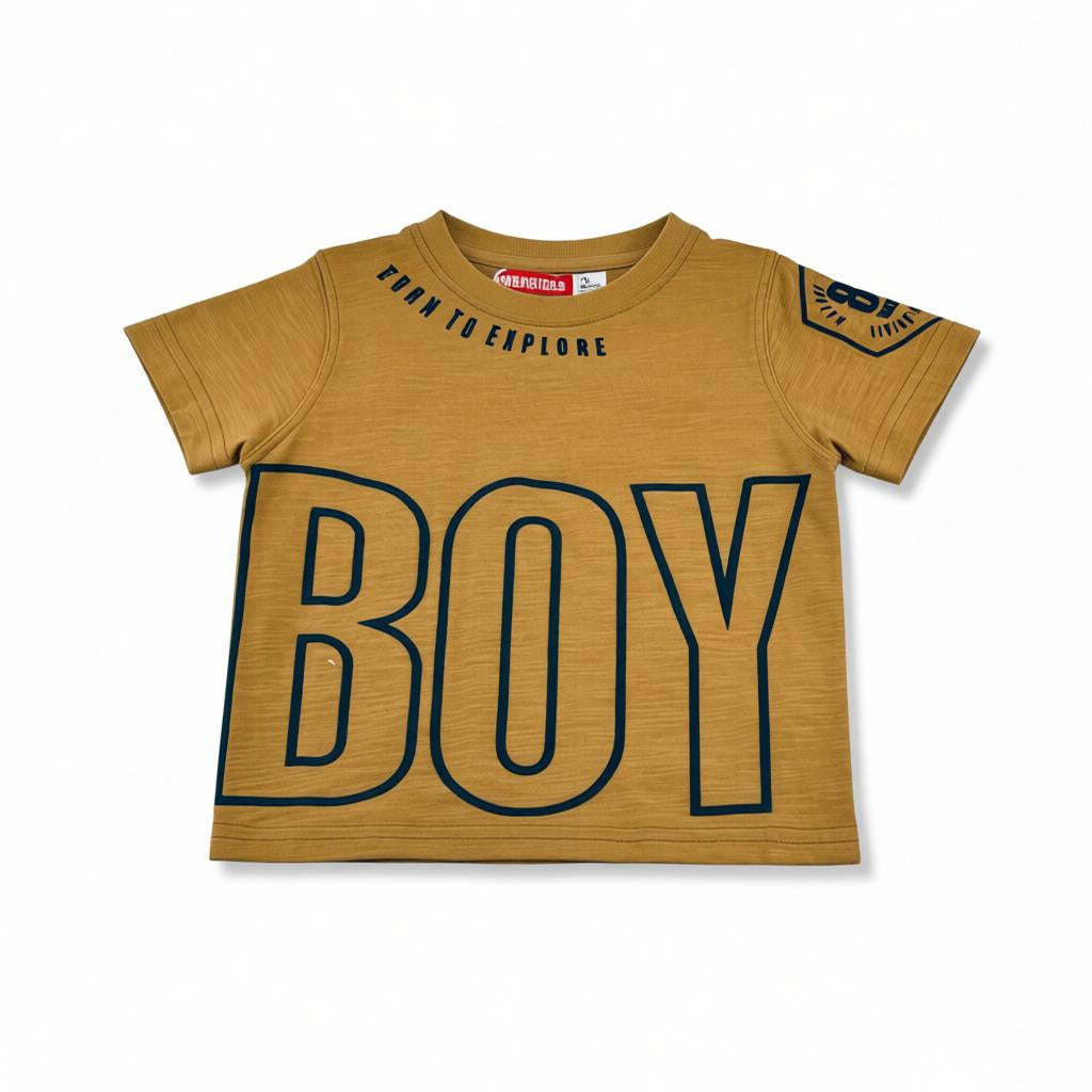 T-shirt Garçon - Marron image 0