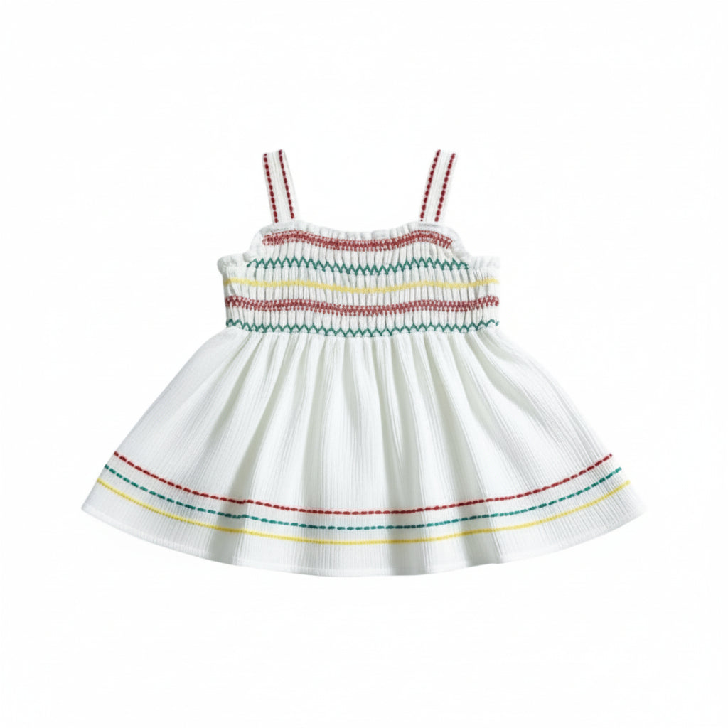 Mini robe Fille - Blanc image 2