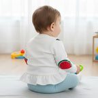 T-shirt ( blouse) Fille - Blanc/Rouge image 2