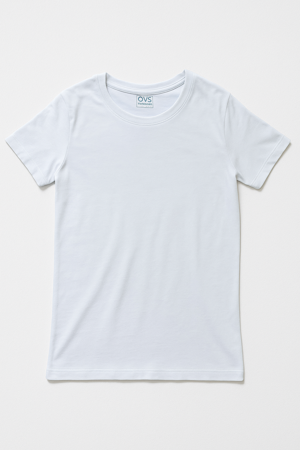 Lot de 2 T-shirt neutre - Blanc & Gris image 1