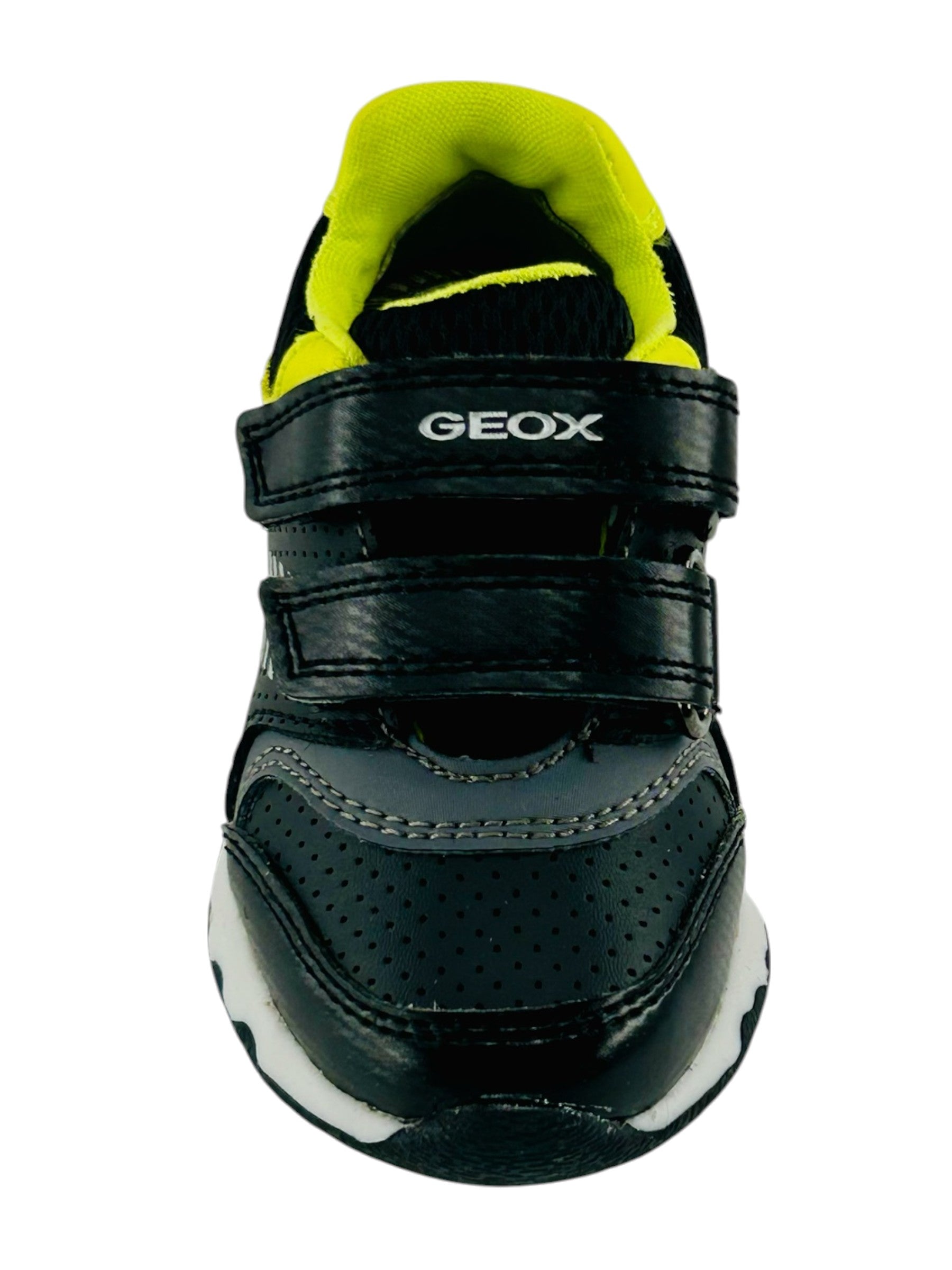 Baskets GEOX à scratch Noir - vert image 1