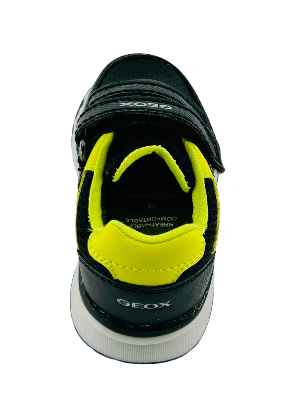 Baskets GEOX à scratch Noir - vert image 2