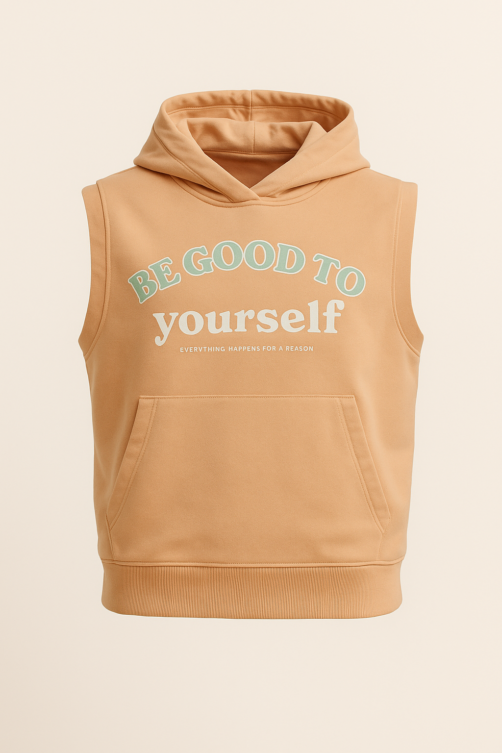 Sweat sans manche - Orange image 0