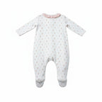 Combinaison Fille -Blanc/Rose image 2