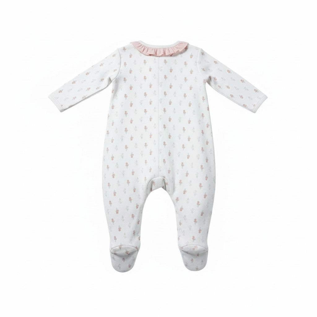 Combinaison Fille -Blanc/Rose image 2