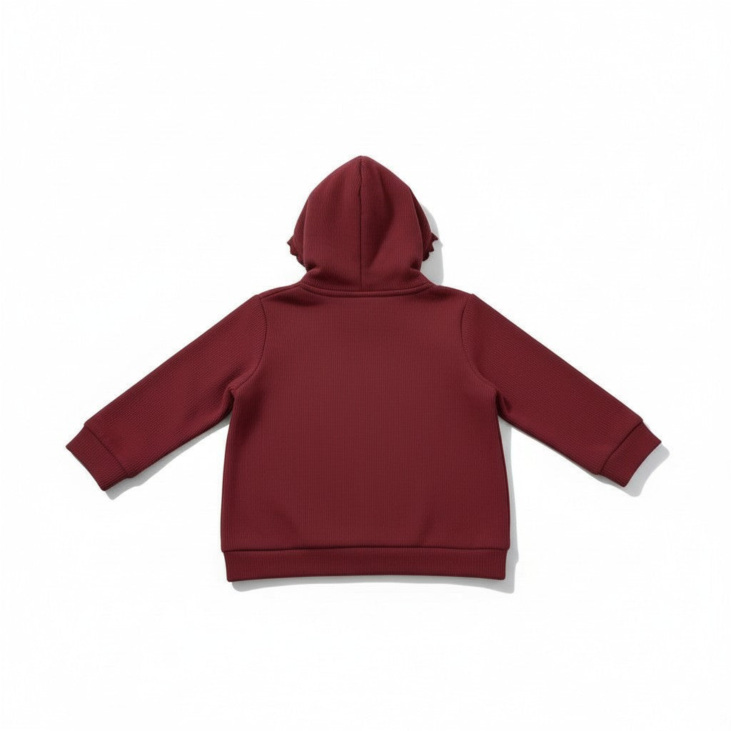 Pull à capuche Mixte - Marron image 2