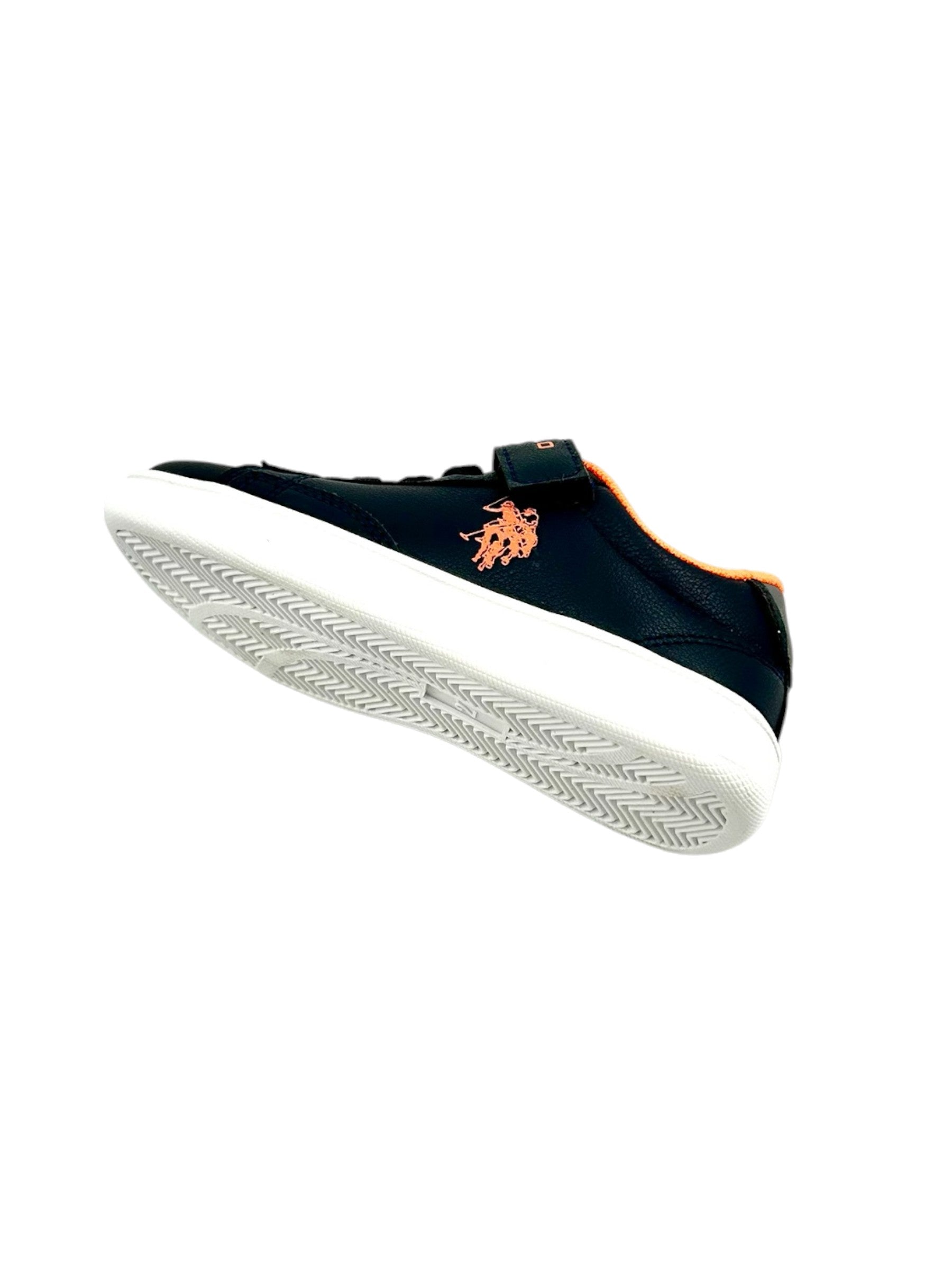 Basket US POLO - Noir /orange image 3