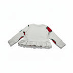 T-shirt ( blouse) Fille - Blanc/Rouge image 3