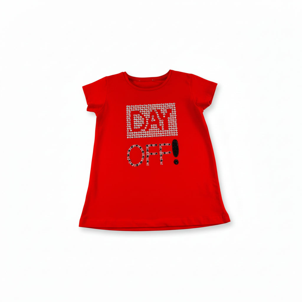 T-shirt Fille - Rouge image 0