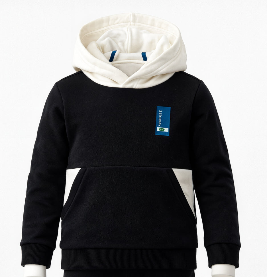 Sweat à capuche Garçon - Noir image 0