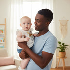 Ensemble (T-shirt+ short) Fille - Blanc/Bleu image 1