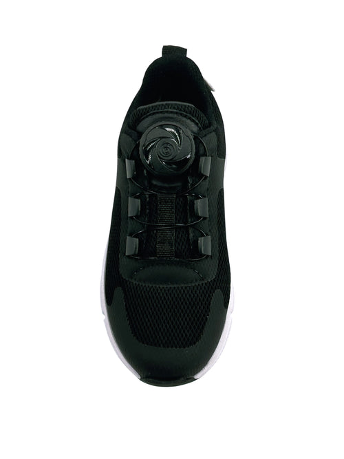 Baskets noir garçon avec serrage automatique image 0