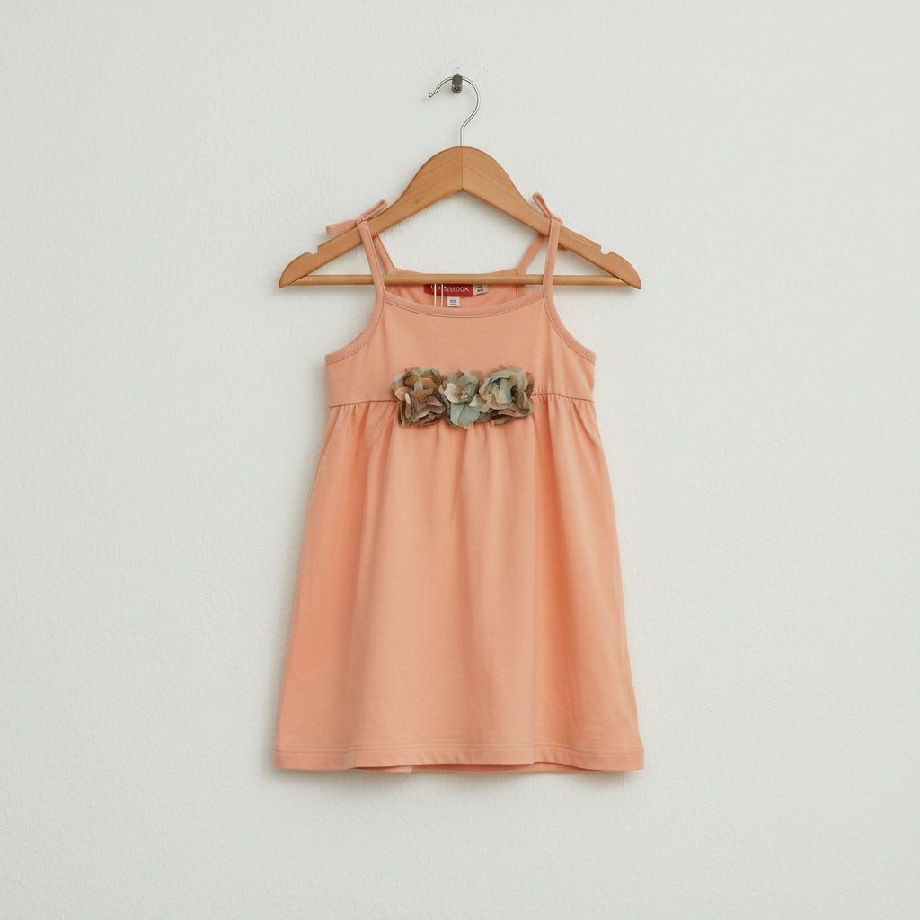 Mini Robe Fille - Orange image 0
