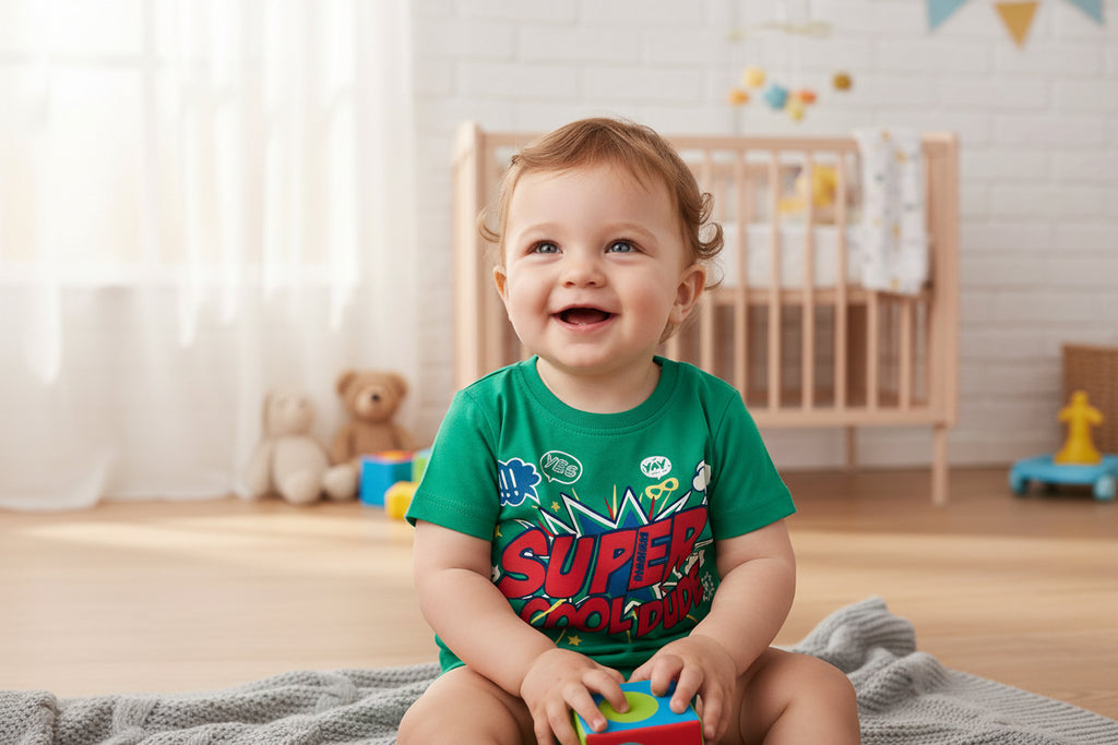 T-shirt Garçon - Vert image 1