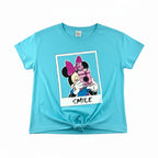 T-shirt minnie mouse Fille - Bleu image 0
