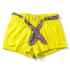 Mini short Fille - Jaune image 0