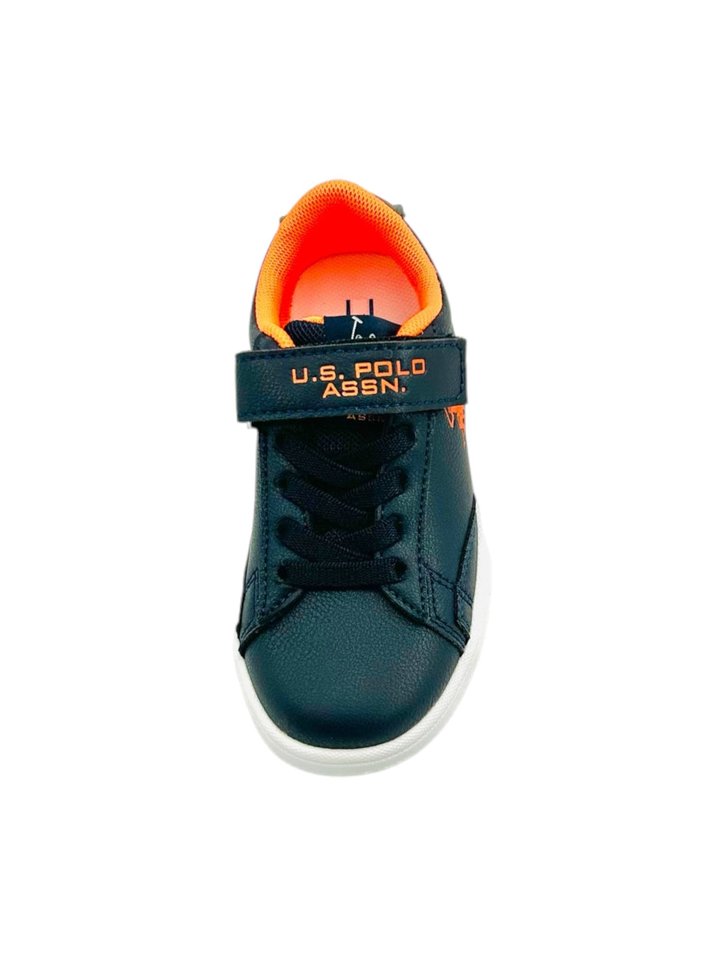 Basket US POLO - Noir /orange image 0