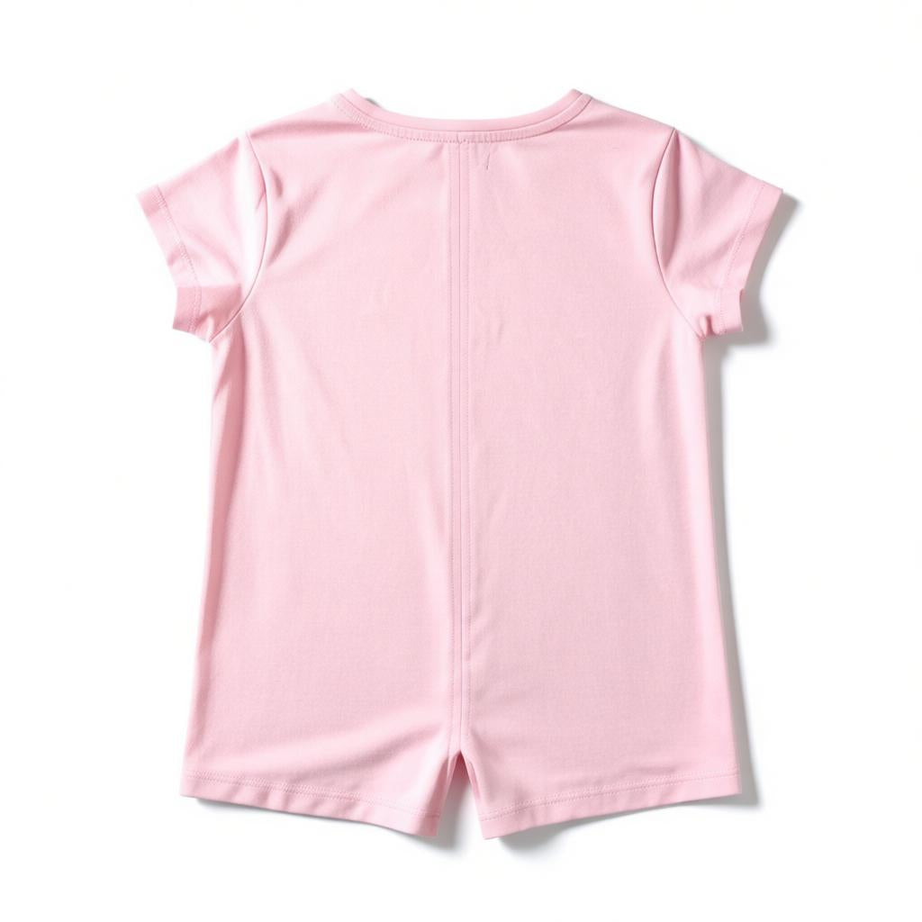 T-shirt manche courte Fille - Rose image 1