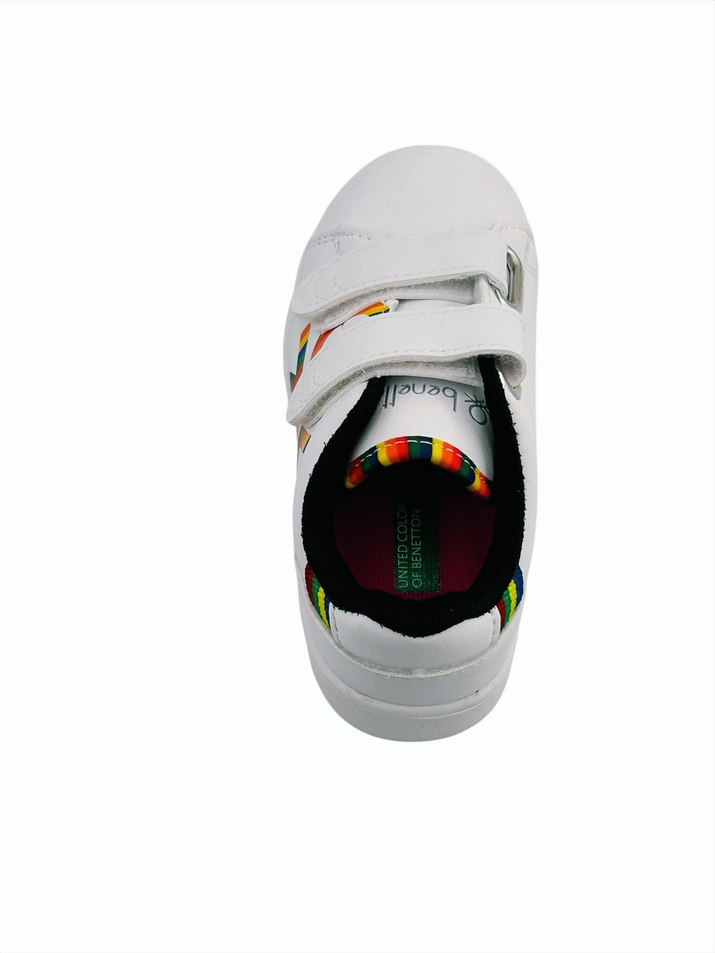 Baskets fille/garçon BENETTON - Blanc image 2