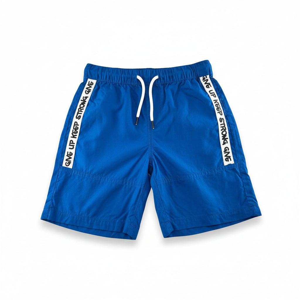 Short Garçon Bleu/Blanc image 0