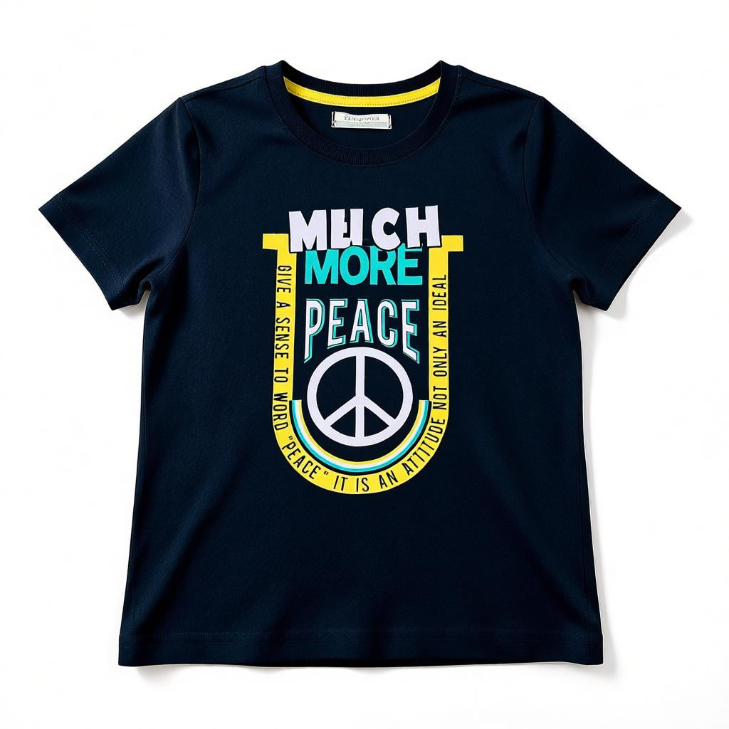 T-shirt manche courte Garçon - Noir image 0