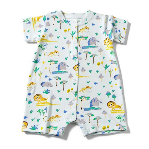 Barboteuse Garçon - Blanc image 0