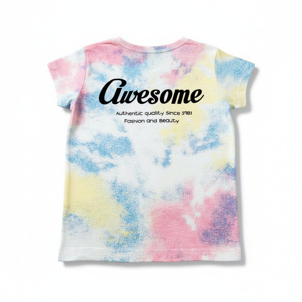 T-shirt Fille - Multicouleur image 1